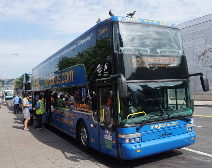 Megabus USA Van Hool Astromega DD851